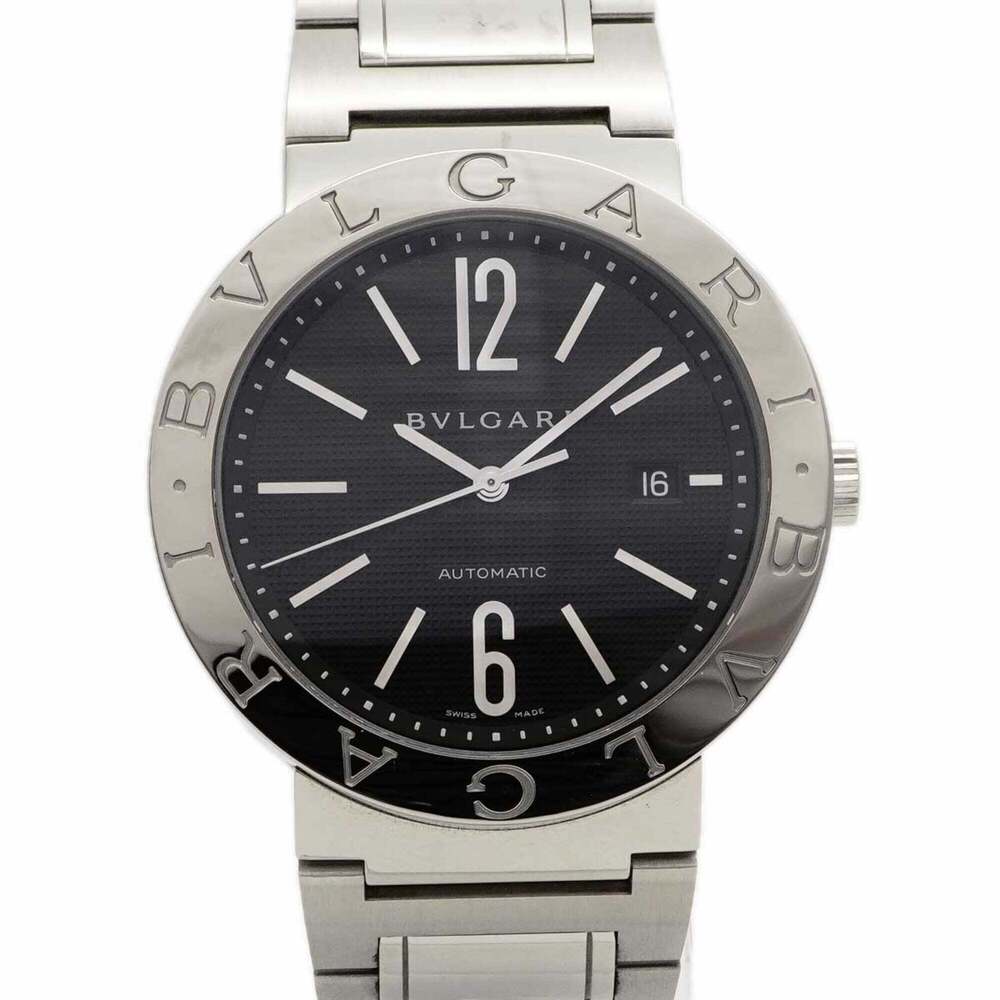 Bulgari BB42SSAUTO Black Dial Men's Watch
